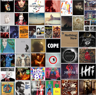 Žymiausi albumai | TOP 50 | 2014 m. balandis