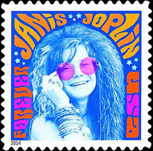 Bus išleistas Janis Joplin skirtas pašto ženklas (+ foto)