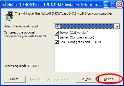shoutcast serverio instaliavimas internetiniam radijui komponentai