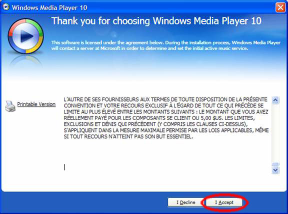 windows media player instaliavimas programos licenzija